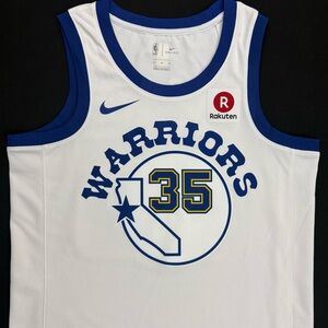 SOLD Nike Kevin Durant Golden State Warriors #35 White Classic Swingman Jersey M